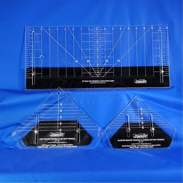 Westalee Design Adjustable Locking Ruler 3pc Starter Set - Image 8