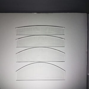 Westalee Design 9" Curves Templates