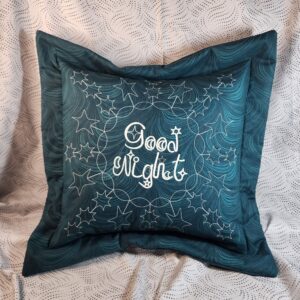 Glow in the Dark Ruler Work and Embroidery Project