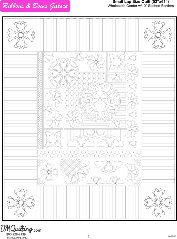 Ribbons & Bows Galore Pattern By Donna McCauley (Copy) - Image 3