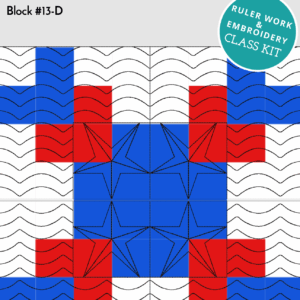 Arrow D Quilt Kit