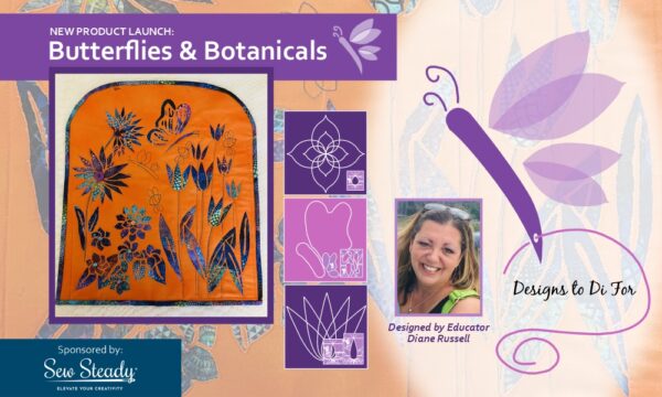 Designs to Di For Butterflies & Botanicals 5pc Sampler Set