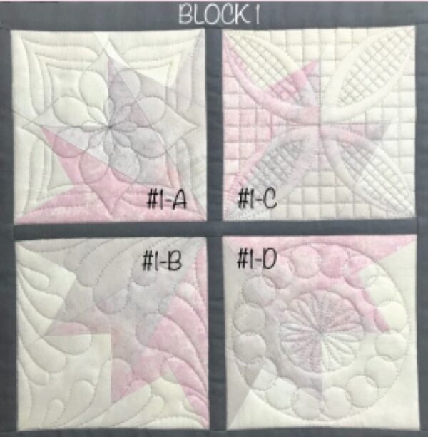 Shadowed Dizzy Geese Quilt Designs Pattern - by Donna McCauley - Image 2