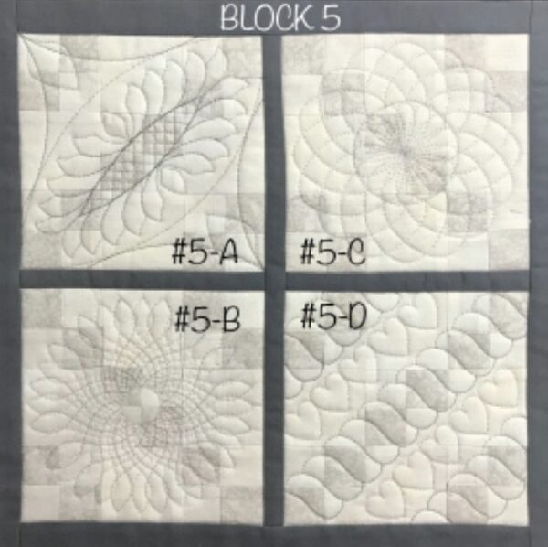 Chains Block Quilt Designs Pattern - by Donna McCauley - Image 2
