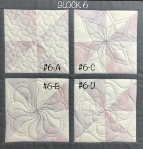 Pinwheel Quilt Designs Pattern - by Donna McCauley - Image 2