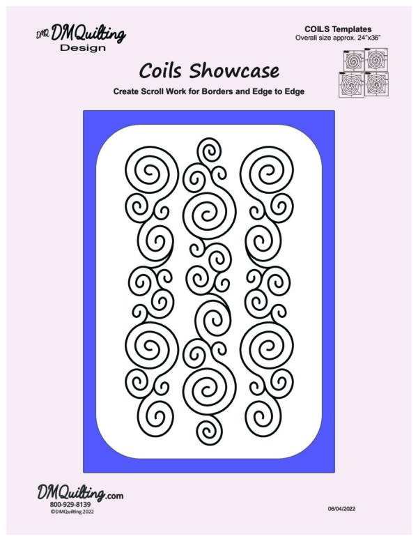 DM Quilting - Coil Templates - Image 3