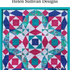 Coral Sea Patchwork Pattern by Helen Sullivan