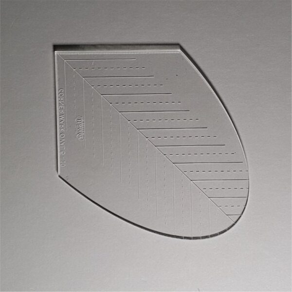 Westalee Design Corner Mark Oval Template Set 1 - Image 4