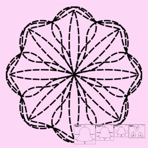 DM Quilting - Bell Templates