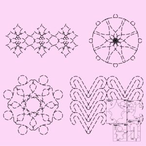 DMQuilting - Holiday Sampler Template Set 2