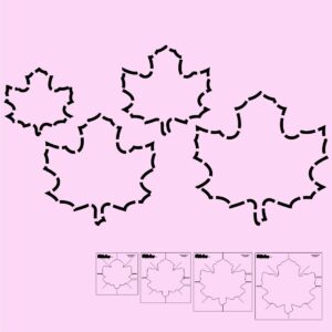 DM Quilting - Maple Leaf Templates