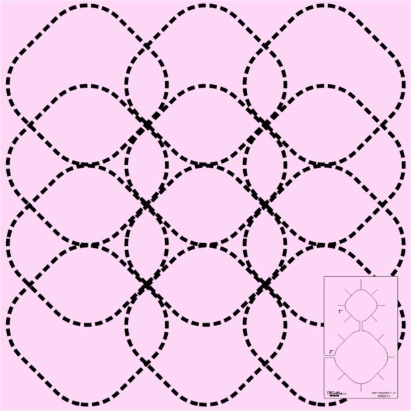 DM Quilting - Soft Square Templates