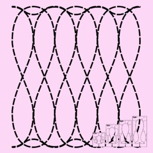 DM Quilting Skinny Ribbon Candy Templates