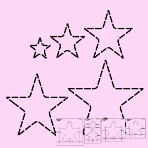 DM Quilting - Star Templates