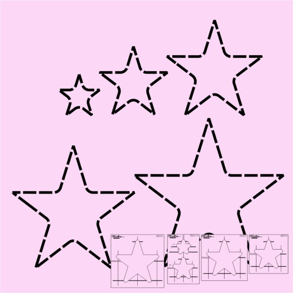 DM Quilting - Star Templates
