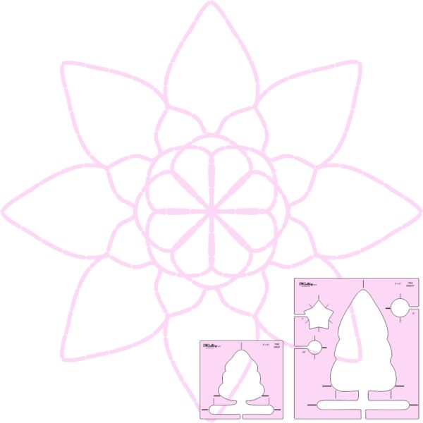 DM Quilting - Tree Template
