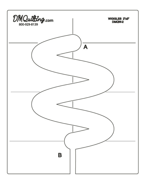 DM Quilting - Wiggle Templates - Image 2