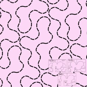 DM Quilting - Winding Way Templates