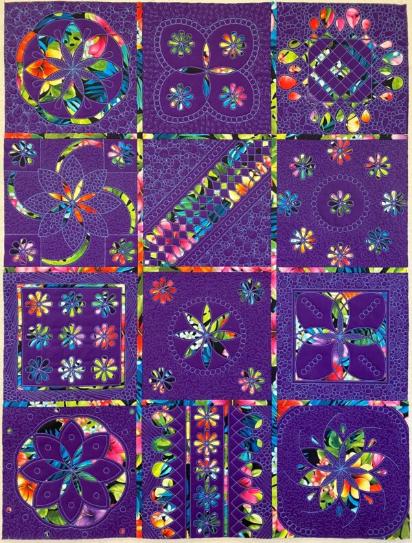 Westalee Design Flower Power Block Template Set - Image 4