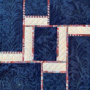 Feather Fantasy Sampler Pattern by Kate Quinn