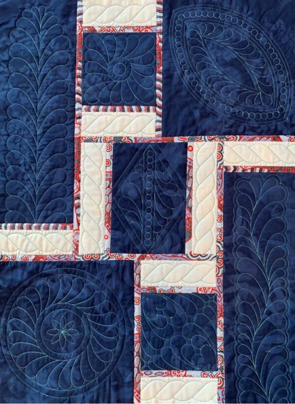 Feather Fantasy Sampler Pattern by Kate Quinn