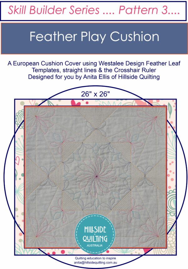 FEATHER PLAY CUSHION BY ANITA ELLIS