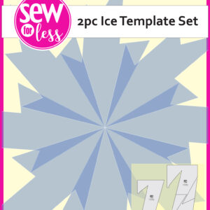Ice 2pc Template Set by Sew For Less