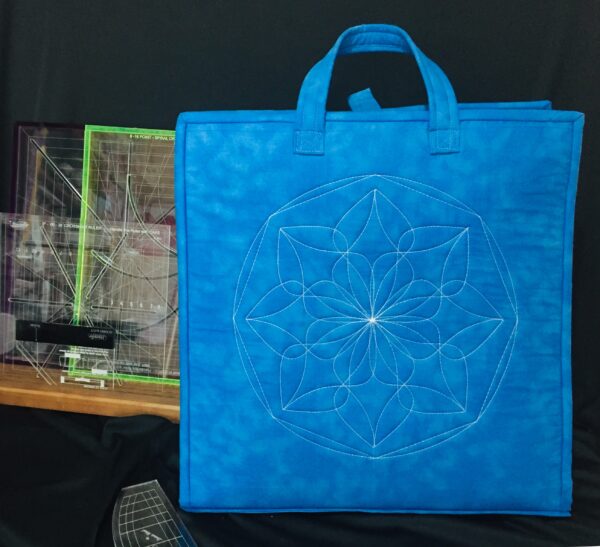 In a Spin Ruler Bag Pattern - By Helen Sullivan