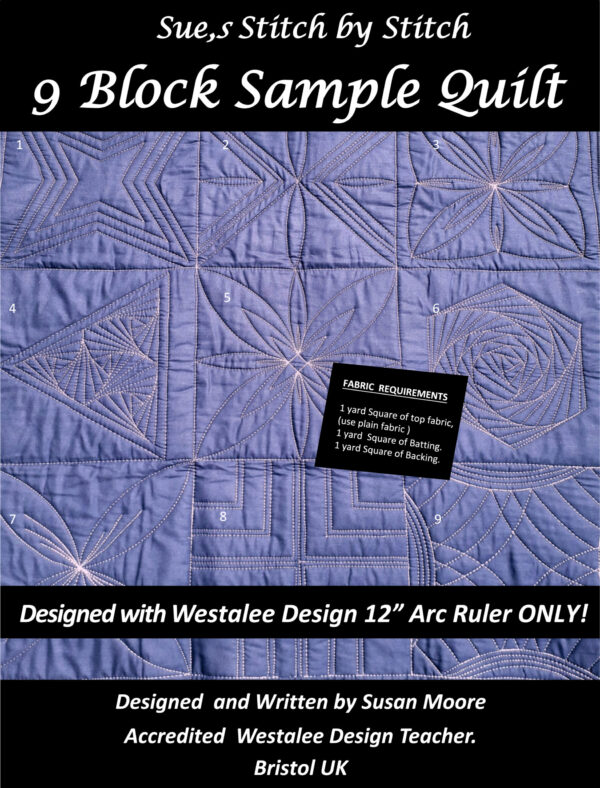 9 Block Sample Quilt By Susan Moore