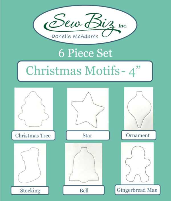 SEW BIZ - Christmas Motif Templates
