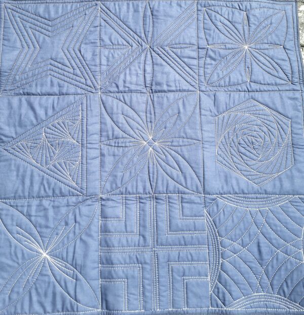 9 Block Sample Quilt By Susan Moore - Image 2