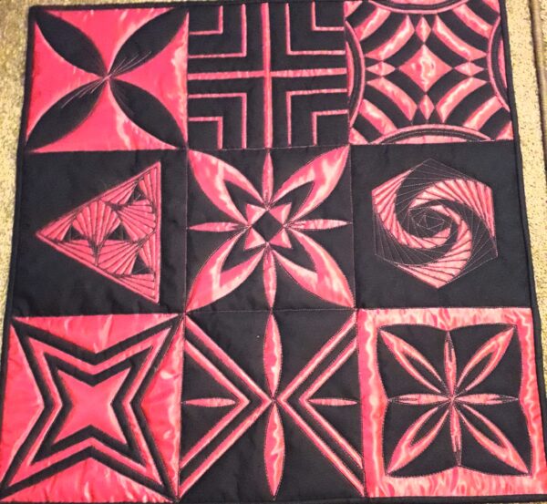 9 Block Sample Quilt By Susan Moore - Image 3