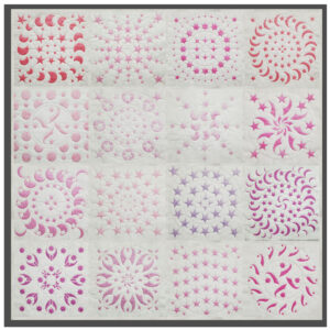 Starry Night Quilt Pattern by Leonie West
