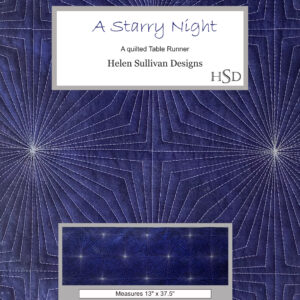 Starry Night Table Runner Pattern - By Helen Sullivan