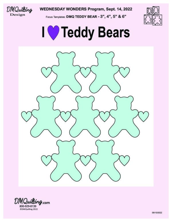 DMQ - Teddy Bear Templates - Image 6