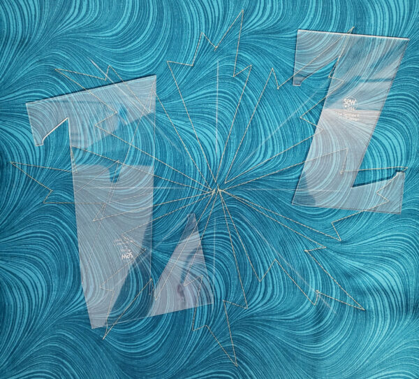 Ice 2pc Template Set by Sew For Less - Image 2