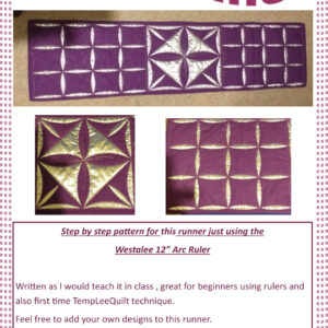 Arc Table Runner By Susan Moore