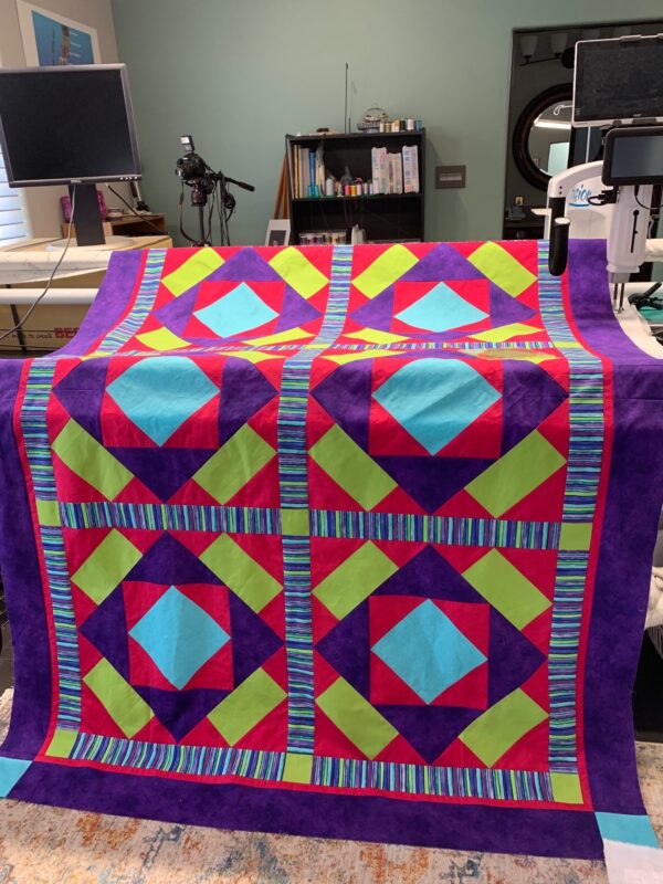 Crossworks Quilt Blocks Quilt Pattern by Kate Quinn - Image 3