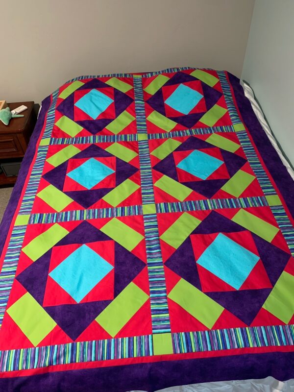 Crossworks Quilt Blocks Quilt Pattern by Kate Quinn - Image 4