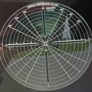 Westalee Design Circle Crosshair Ruler