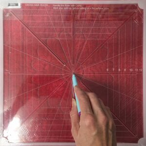 Westalee Design 8 Point Crosshair Ruler