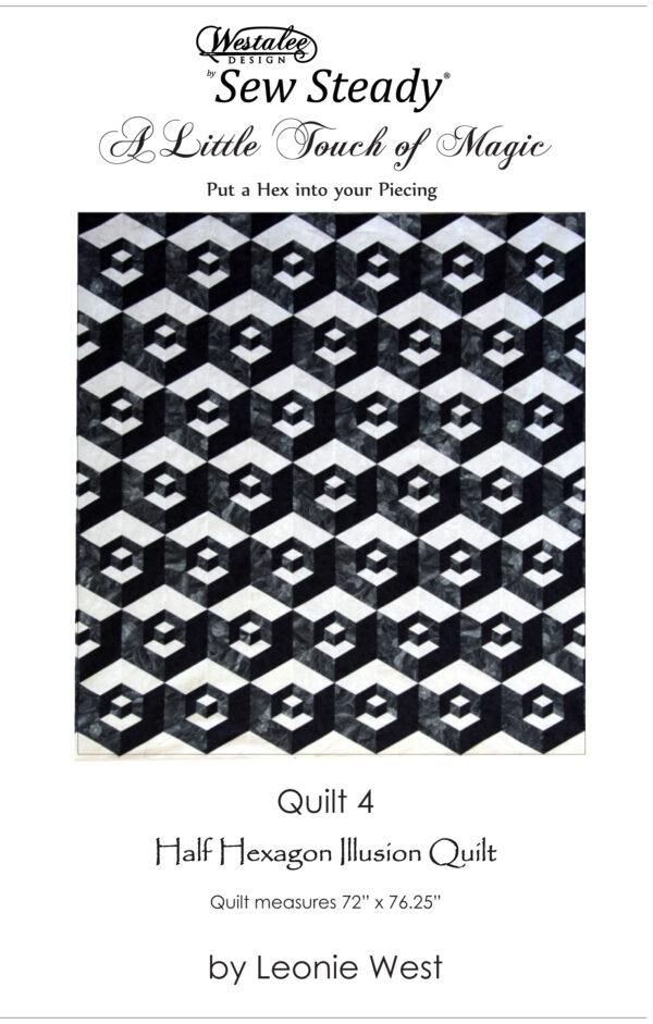 Westalee Design A Little Touch of Magic Half Hexagon Illusions