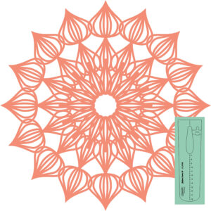Westalee Design Artisan Curve Templates- Iris