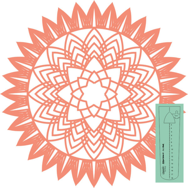 Westalee Design Artisan Curve Templates- Peaks