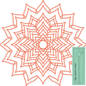 Westalee Design Artisan Curve Templates- Persian Peak