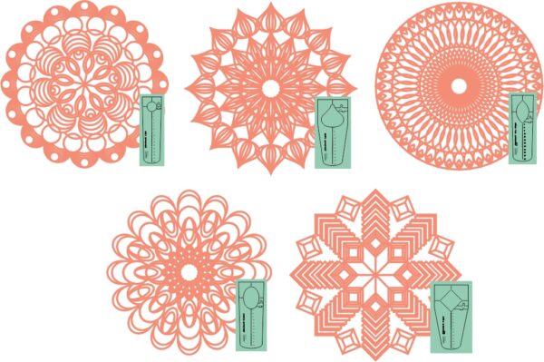 Westalee Design Artisan Sampler Template Set