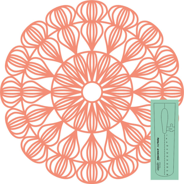 Westalee Design Artisan Curve Templates- Teardrop