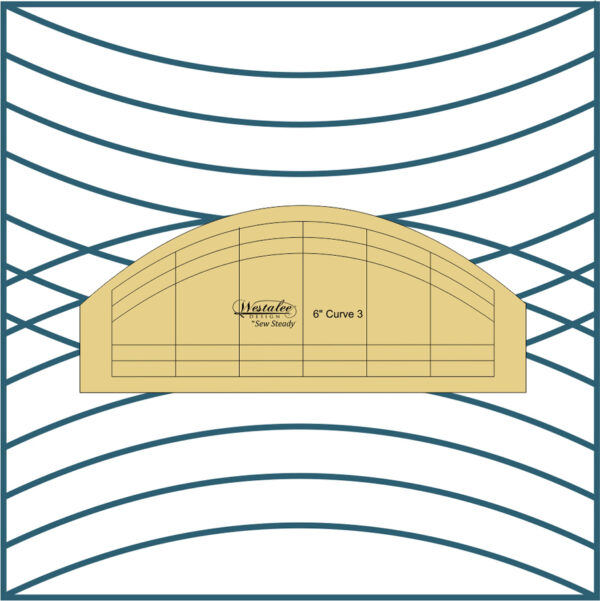Westalee Design 6" Curves Templates