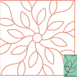 Westalee Design Coral Fern Template
