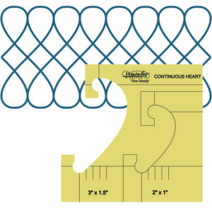 Westalee Design Continuous Heart Border Tool (Small)